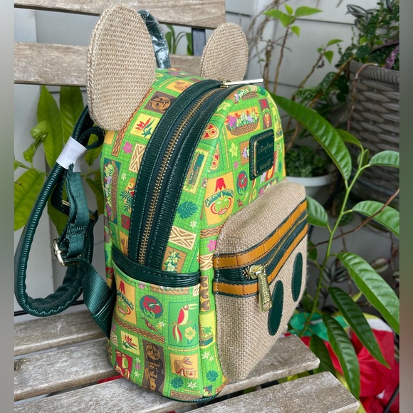 NWT SOLD OUT Loungefly Disney Exclusive Tiki Room Mini Backpack. Limited Edition - Picture 2 of 3
